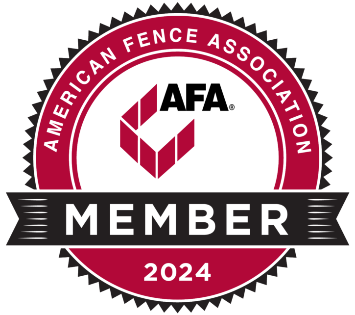 American Fence Association (AFA) Member badge for 2024.
